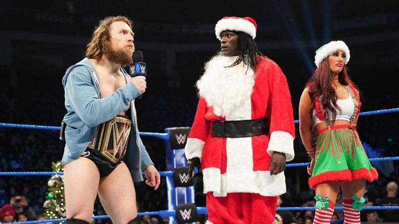 Daniel Bryan was the &#039;Grinch&#039; during this week&#039;s Christmas-themed episode of SmackDown Live