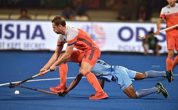 India v Netherlands - FIH Men&#039;s Hockey World Cup: Quarter Final