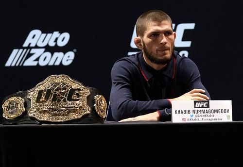 Khabib Nurmagomedov with the weirdest of answers