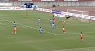 The moment Katsumi Yusa scored for NEROCA (Screenshot: