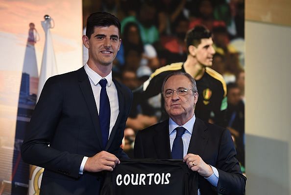 Real Madrid Unveil New Signing Thibaut Courtois
