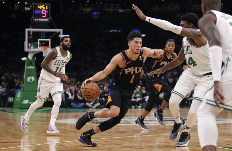 Booker, Ayton carry Suns past Celtics for 4th straight win
