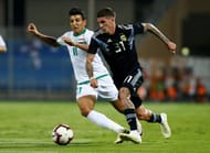 De Paul (in black) looks like Di Maria's ready-made replacement