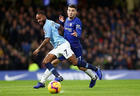 The only spark in the rather dull Manchester City forward line. Sterling ran tirelessly for 90 minutes.