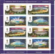 Commemorative stamps for Russia 2018