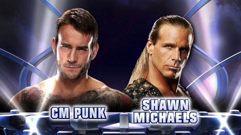 Punk and HBK have crossed paths before but never had a marquee match against each other.