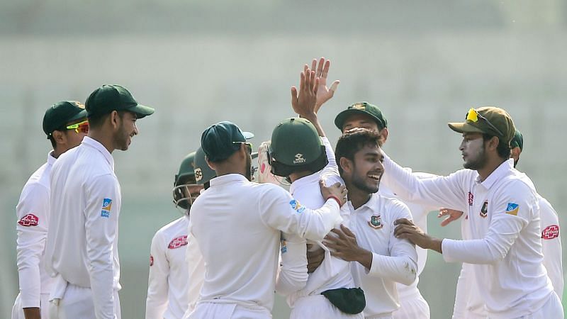 Mehidy Hasan&#039;s 12-for scripted a record win for Bangladesh