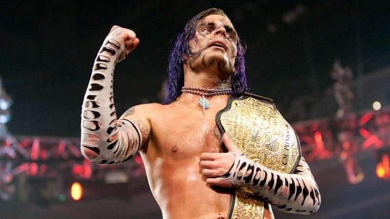Hardy captured the World Heavyweight Championship twice before leaving the company in 2009