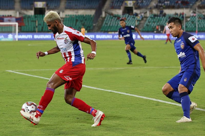 Jayesh Rane drew first blood for ATK [Image: ISL]