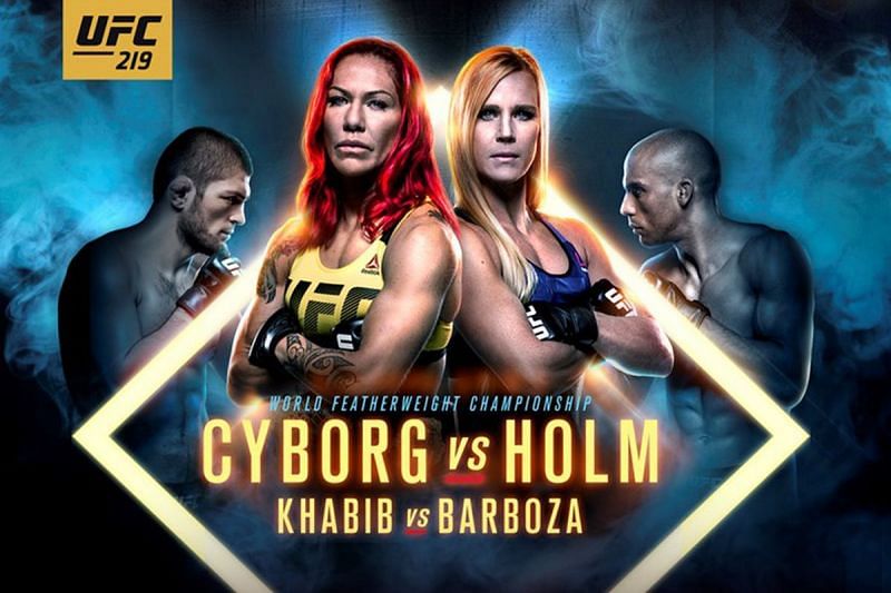 UFC 219 was highlighted by two huge main events