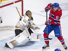 Halak gets third shutout, Bruins beat Canadiens 4-0
