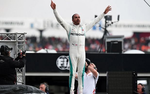 Hamilton&#039;s luck changed from tragic on Saturday to blessed on race day