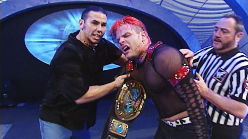 This was Hardy's first singles title in the company