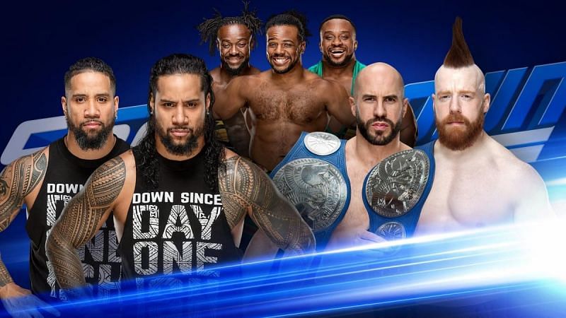 Usos vs New day vs The Bar