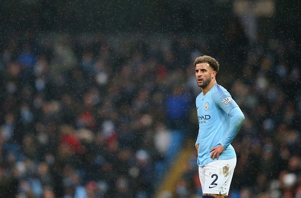 Kyle Walker was instrumental in Manchester City's 17/18 Title winning team