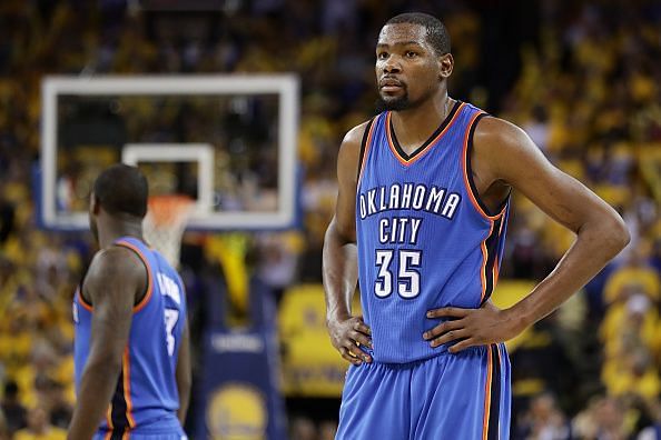 Kevin Durant spearheaded the Thunder&#039;s Championship push between 2008-2016