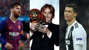 Twitter reacts as Luka Modric hits out at Cristiano Ronaldo & Lionel Messi for not attending Ballon d’Or