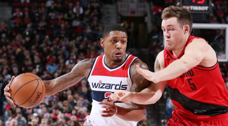 Bradley Beal dropped 51 points against the Trail Blazers. Credit: SI