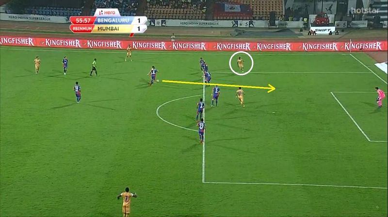 Modou Sougou IS offside after all (Screengrab)