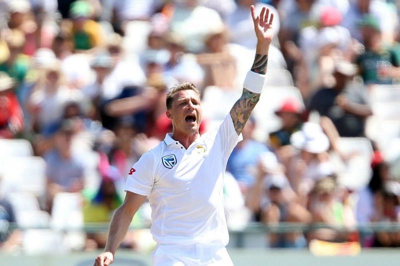 Dale Steyn dismissed Fakhar Zaman to overtake Shaun Pollock&#039;s tally of 421 test wickets