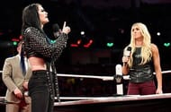 Paige confronting Charlotte!