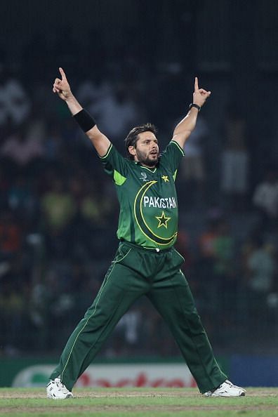 Shahid Afridi was the joint highest wicket-taker (21 wickets) of the 2011 world cup along with Zaheer Khan