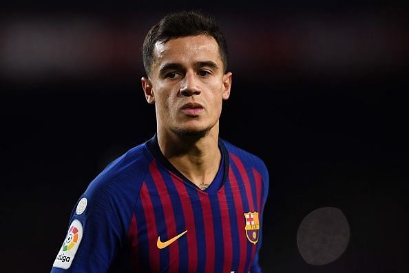 A frustrating night for Phillipe Coutinho