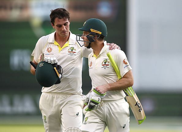Australia would the happier of two sides after Day 1