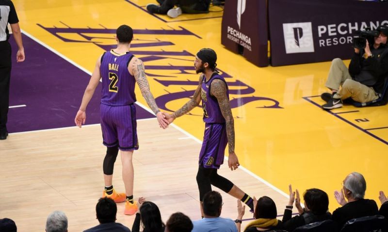 Brandon Ingram and Lonzo Ball