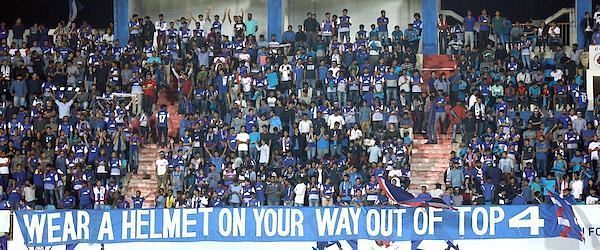 Bengaluru FC was&Acirc;&nbsp;fined Rs 15 lakhs after their fans were found to have abused match officials