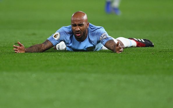 Fabian Delph is City&#039;s makeshift left-back