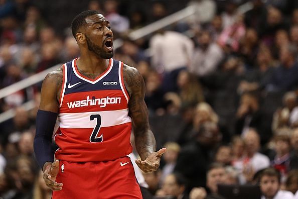 John Wall was reportedly put up for trade by the Washington Wizards last month