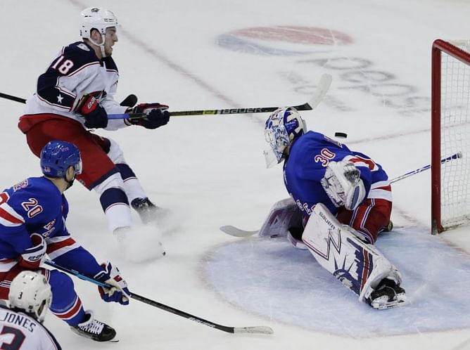 Dubois, Blue Jackets beat Rangers 4-3 in OT for 5th straight