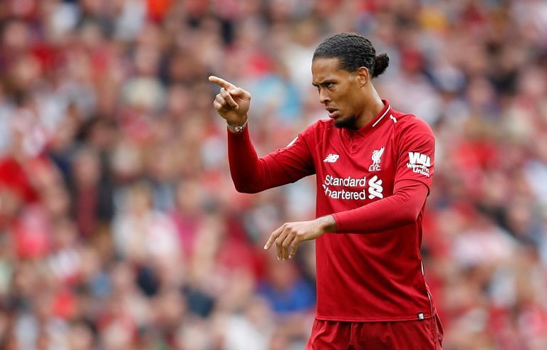 van Dijk has been immense for the Reds this season.