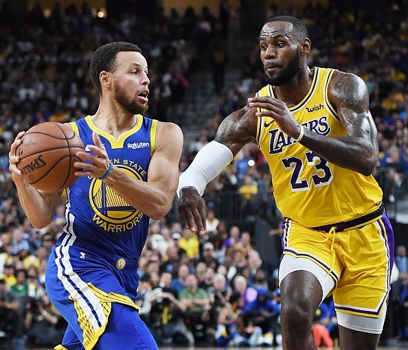 Golden State Warriors v Los Angeles Lakers