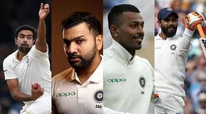 Australia vs India 2018: Ravichandran Ashwin, Rohit Sharma, Hardik Pandya and Ravindra Jadeja injury updates