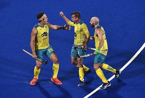 England v Australia - FIH Men&#039;s Hockey World Cup