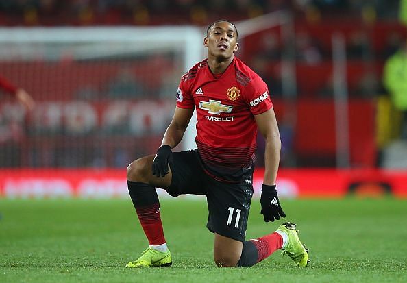 Martial has not fulfilled his vast potential under Jose