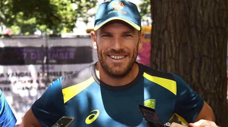 Australia opening batsman Aaron Finch has declared himself fit for the Boxing Day Test against India in Melbourne and said his injured finger would need to be cut off to prevent him from playing in front of his home state&Atilde;&cent;&Acirc;€&Acirc;™s fans. (Photo: AFP)