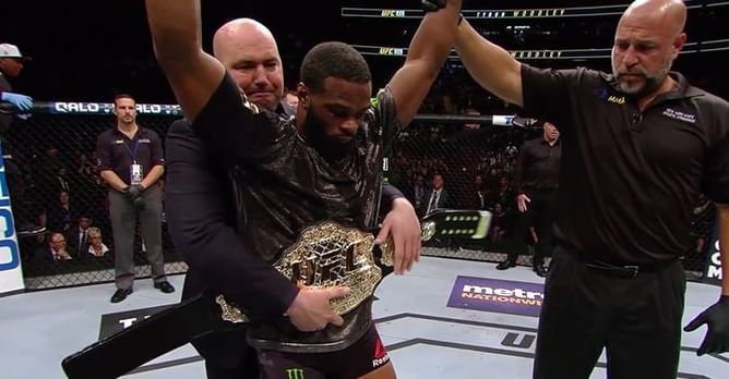 UFC News: Dana White takes another dig at Welterweight Champion Tyron Woodley