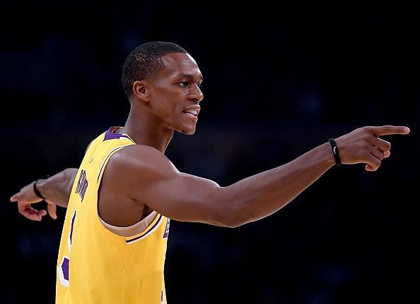 Rajon Rondo has started just twice for the Lakers