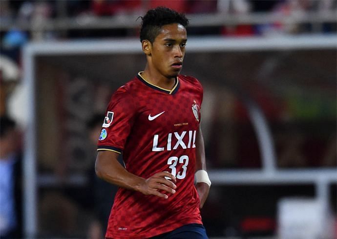 Caio in his Kashima Antlers days