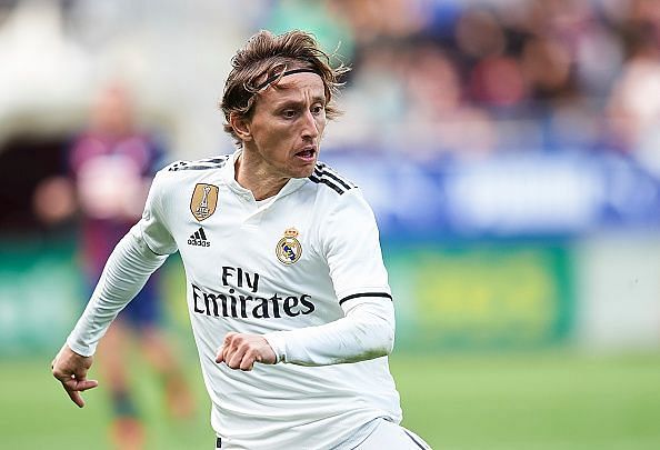 Real Madrid&#039;s Luka Modric