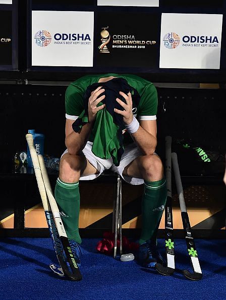 Heartbreak for the Ireland team and their fans