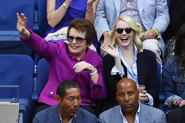 Billie Jean King at the 2017 US Open Tennis Championships