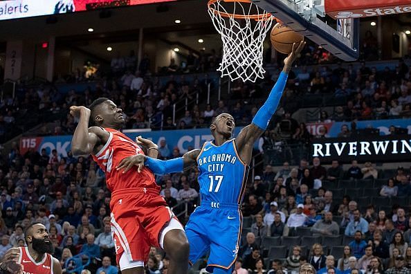 Schroder was traded to the Thunder during the 2018 offseason