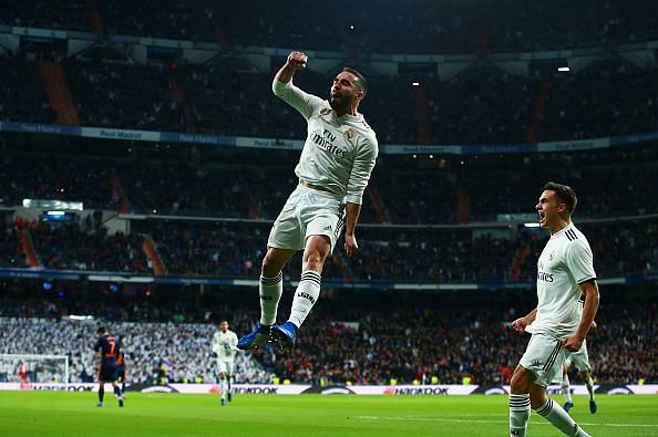 Carvajal in action for Real Madrid in LaLiga