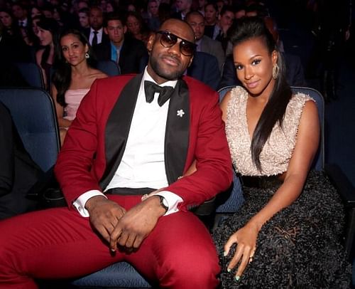 The 2013 ESPY Awards - Lebron James with Wife