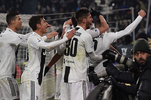 Juventus head into the festive break with a healthy eight-point lead