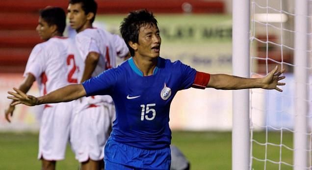 Baichung Bhutia was injured and made only one appearance in the tournament